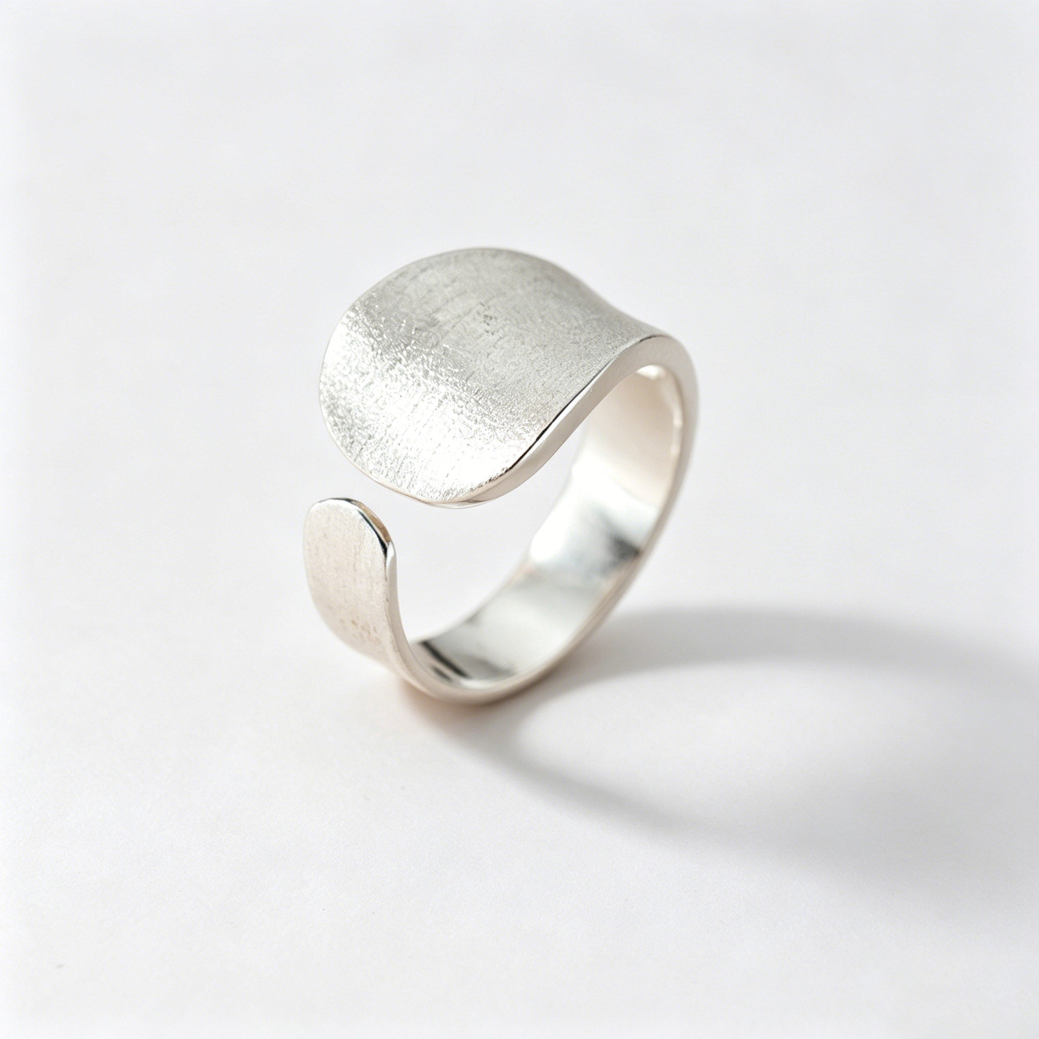 925 Sterling Silver Open Band Ring | LIBREAILE – LIBREAILE JEWELRY