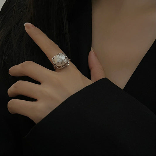 Baroque Pearl Ring – 925 Sterling Silver Adjustable Open Band Ring for Women Rings LIBREAILE JEWELRY baroque-pearl-ring-925-sterling-silver-adjustable-open-band-ring-for-women Baroque Pearl Ring – 925 Sterling Silver Adjustable Open Band | LIBREAILE