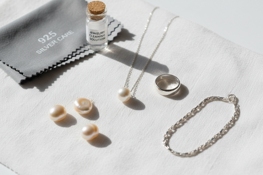 925 sterling silver and pearl jewelry care guide