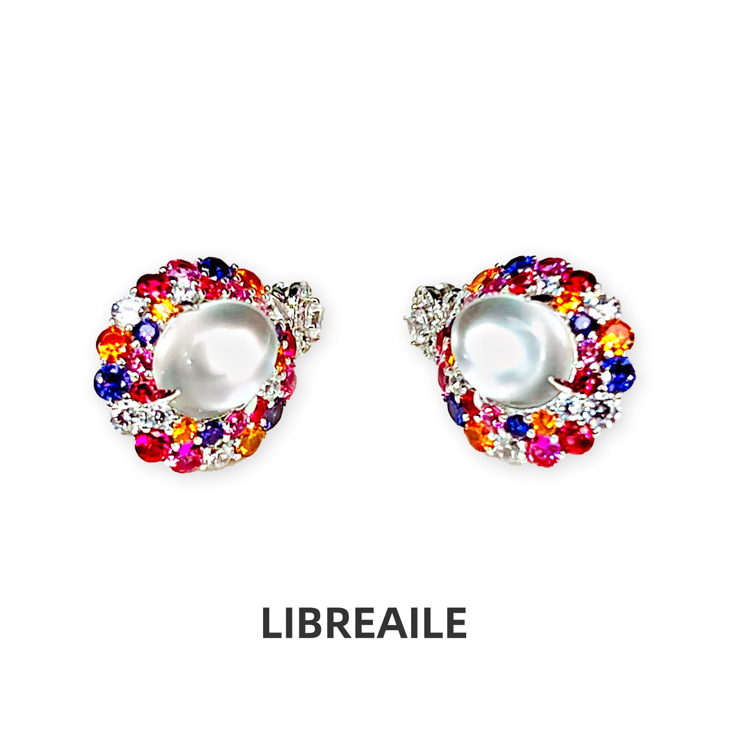 S925 Silver Adjustable Layered Necklace & Classic Stud Earrings Set – LIBREAILE JEWELRY